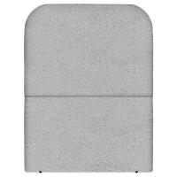 Cabeceira Solteiro 100 Cm Com Frame Alana Boucle Cinza Artte Cinza - 6