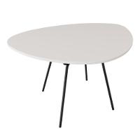 Mesa De Jantar Orgânica Soho 120cm Nogueira - Est.preta - 6