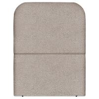 Cabeceira Solteiro 100 Cm Com Frame Alana Boucle Bege Escuro Artte Bege Escuro - 6