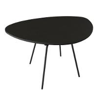 Mesa De Jantar Orgânica Soho 120cm Preto Tx - Est.preta - 2