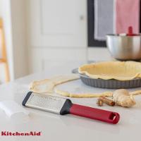 Ralador Zester Fino Queijo Legumes Inox Vermelho Kitchenaid - 2