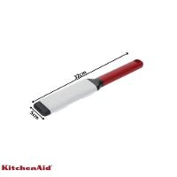 Ralador Zester Fino Queijo Legumes Inox Vermelho Kitchenaid