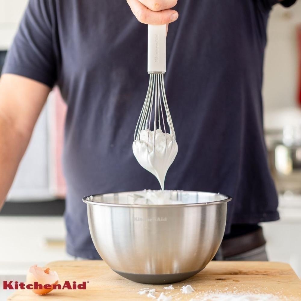 Jogo Espátula Pão Duro Clássica E Fouet Branco Kitchenaid - 7