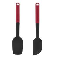 Jogo Espátula Pão Duro Clássica Silicone Vermelha Kitchenaid - 1