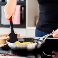 Jogo Espátula Pão Duro Clássica Silicone Vermelha Kitchenaid - 7