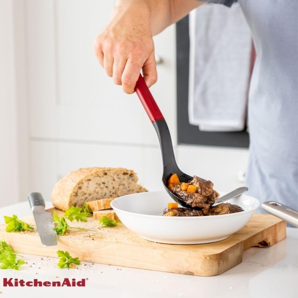 Jogo Colher Perfurada E Sólida Multiuso Vermelha Kitchenaid - 6