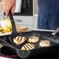 Espátula Turner Sólida Em Nylon Cozinha Preta Kitchenaid