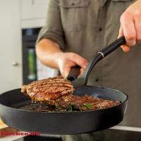 Espátula Turner Sólida Em Nylon Cozinha Preta Kitchenaid - 7