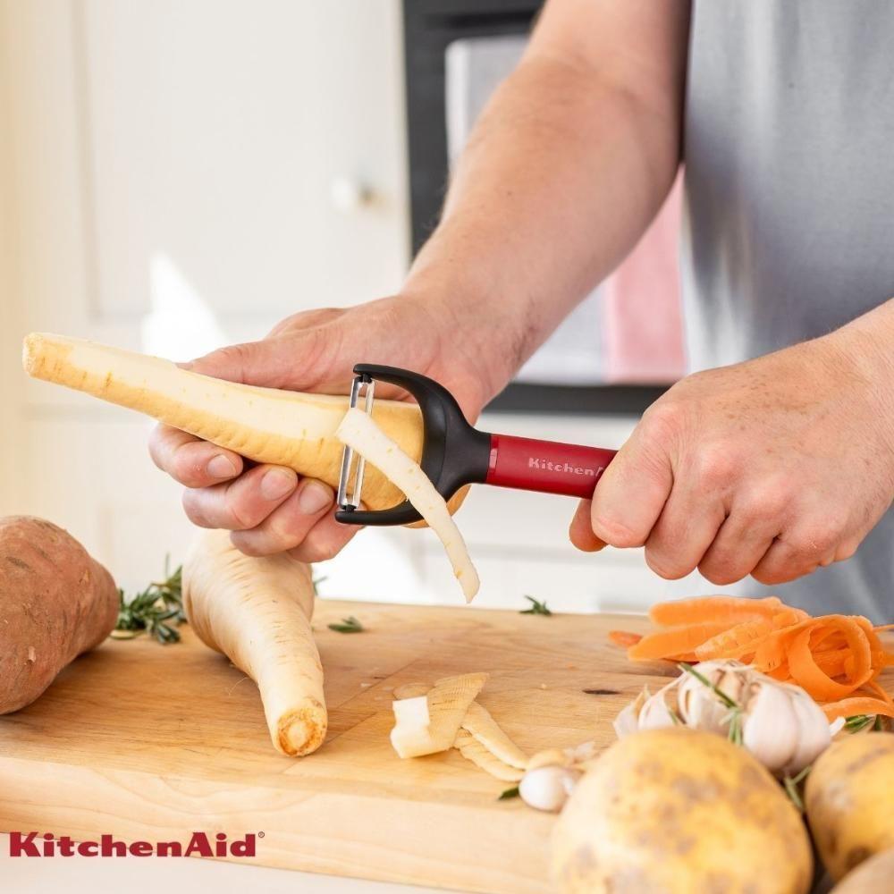 Descascador Y-peeler Frutas Legumes Casa Vermelho Kitchenaid - 3