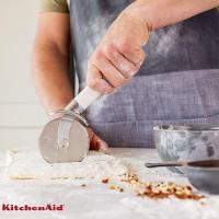 Cortador De Pizza Profissional Lâmina Inox Branco Kitchenaid - 6