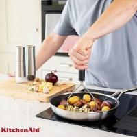 Amassador Batata Inox Cozinha Profissional Preto Kitchenaid - 5