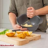 Amassador Batata Inox Cozinha Profissional Preto Kitchenaid - 6