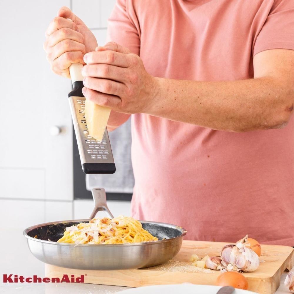 Ralador Zester Grosso Raspas Inox Cozinha Branco Kitchenaid - 3