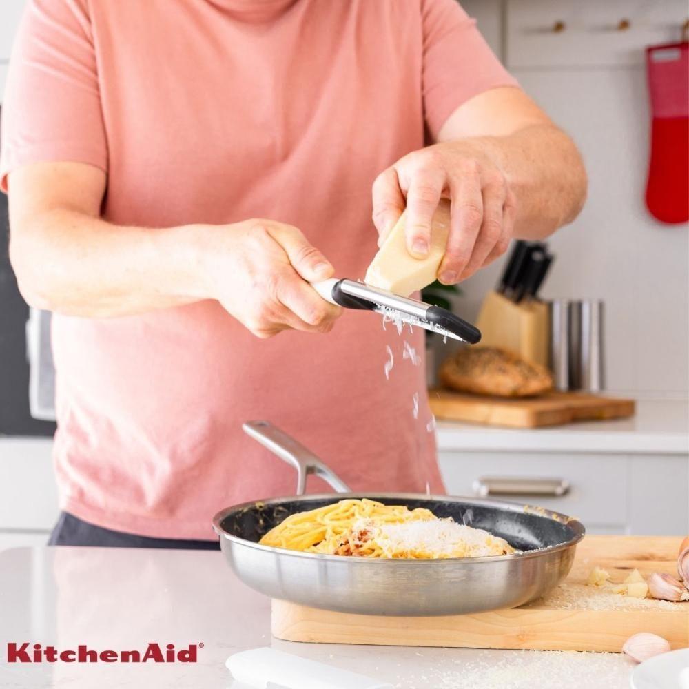 Ralador Zester Grosso Raspas Inox Cozinha Branco Kitchenaid - 4