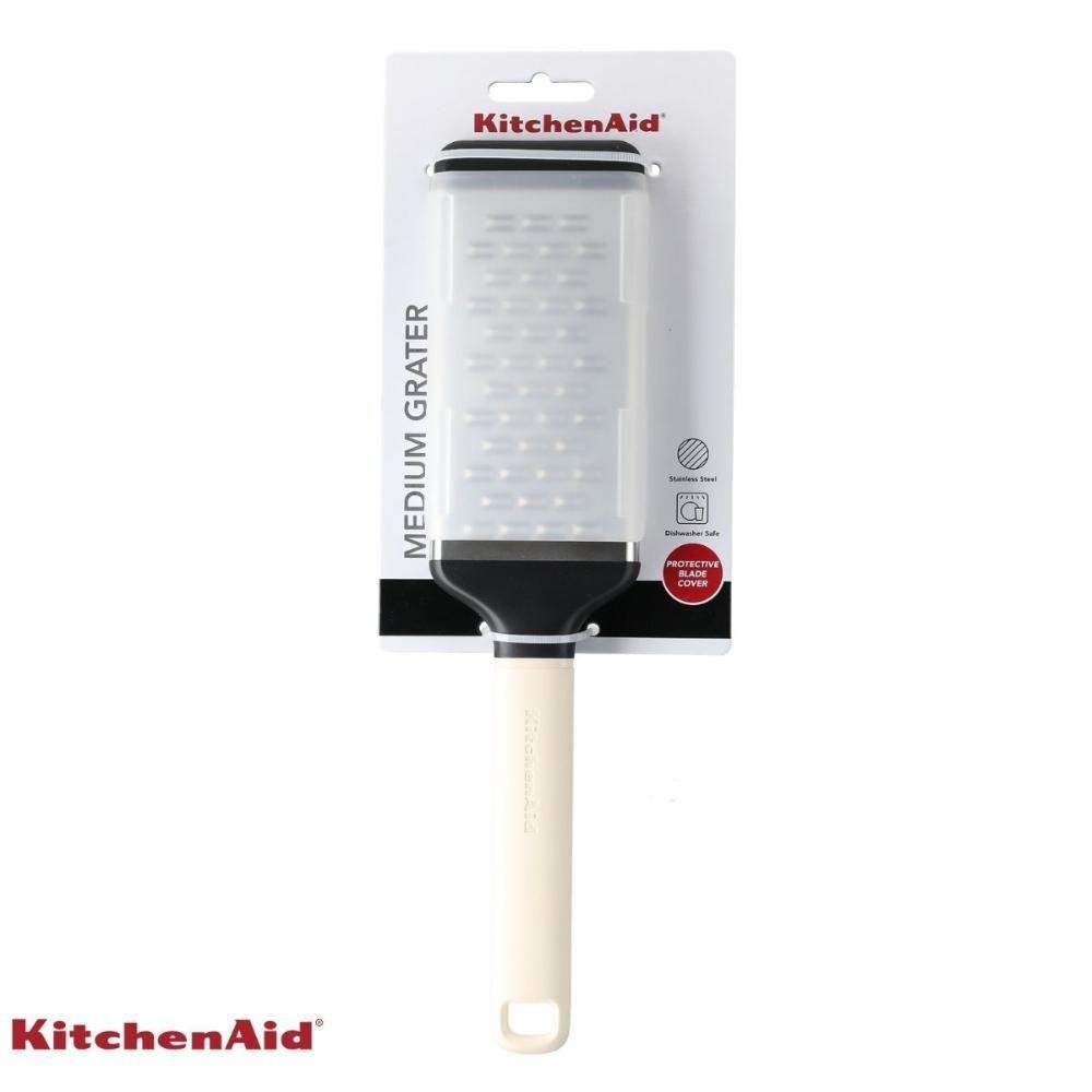 Ralador Zester Grosso Raspas Inox Cozinha Branco Kitchenaid - 6