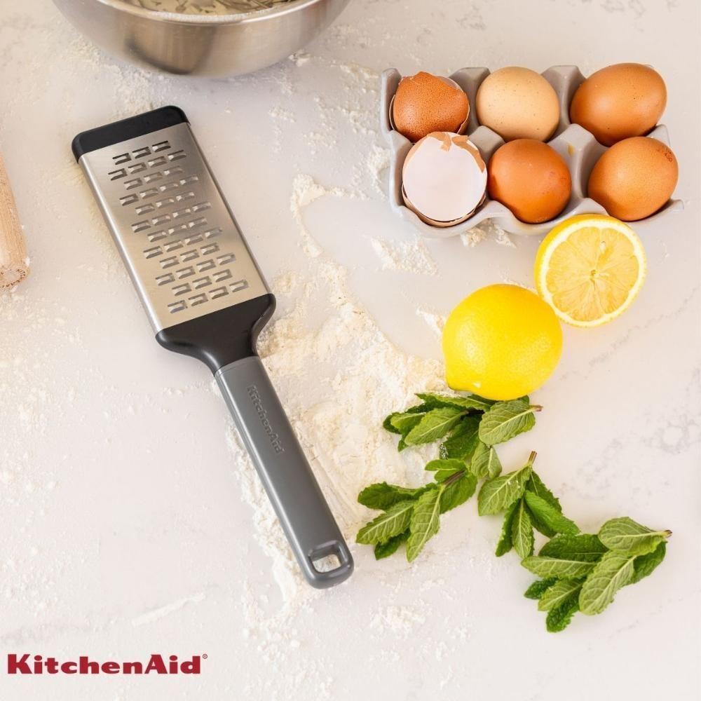 Ralador Zester Grosso Raspas Inox Cozinha Cinza Kitchenaid - 2