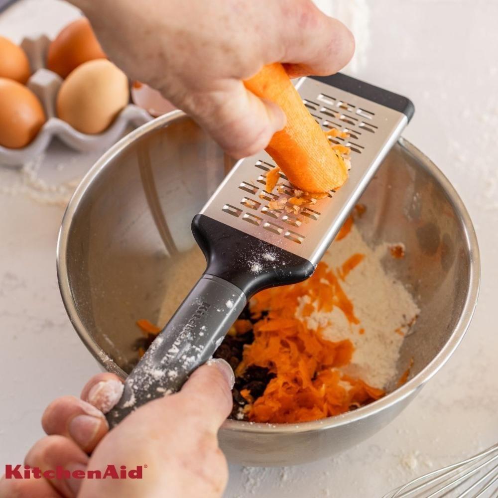 Ralador Zester Grosso Raspas Inox Cozinha Cinza Kitchenaid - 3