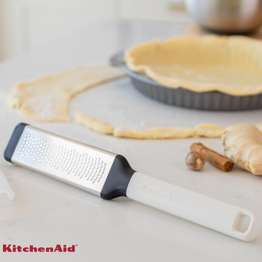 Ralador Zester Fino Queijo Legumes Raspas Branco Kitchenaid - 2