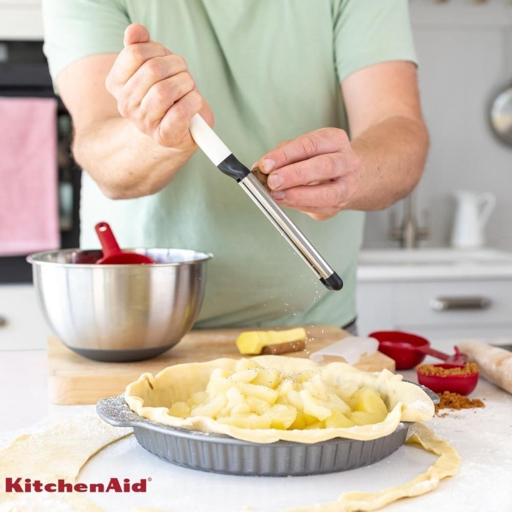 Ralador Zester Fino Queijo Legumes Raspas Branco Kitchenaid - 3