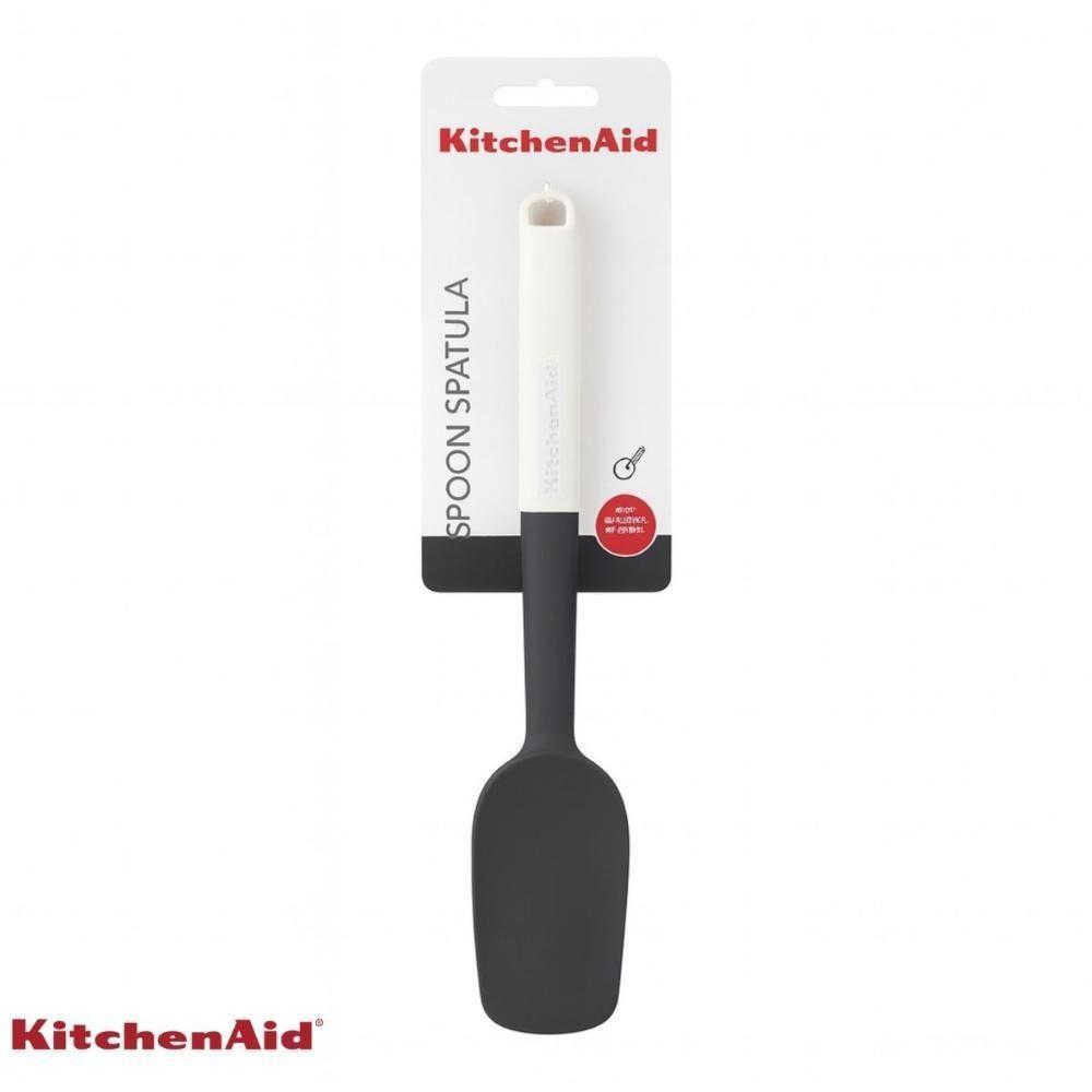Espátula Clássica Em Silicone Confeitaria Branca Kitchenaid - 6