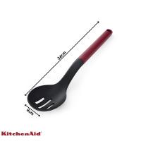 Colher Perfurada Servir Nylon Multiuso Vermelha Kitchenaid