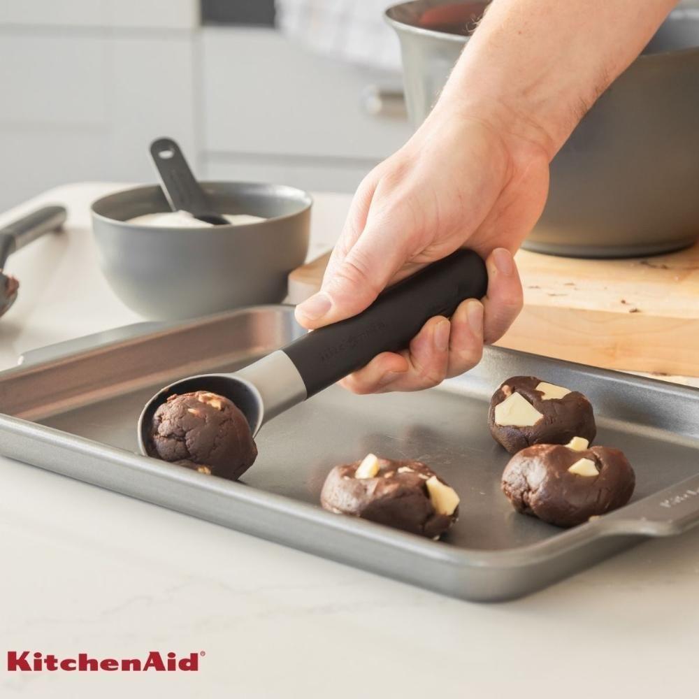 Colher Concha Sorvete Açai Sobremesa Zinco Preta Kitchenaid - 3