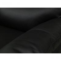 Poltrona Do Papai De Couro Genova Power Touch Preto Pigmentado - Mempra - 6