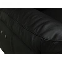 Poltrona Do Papai De Couro Genova Power Touch Preto Pigmentado - Mempra - 7