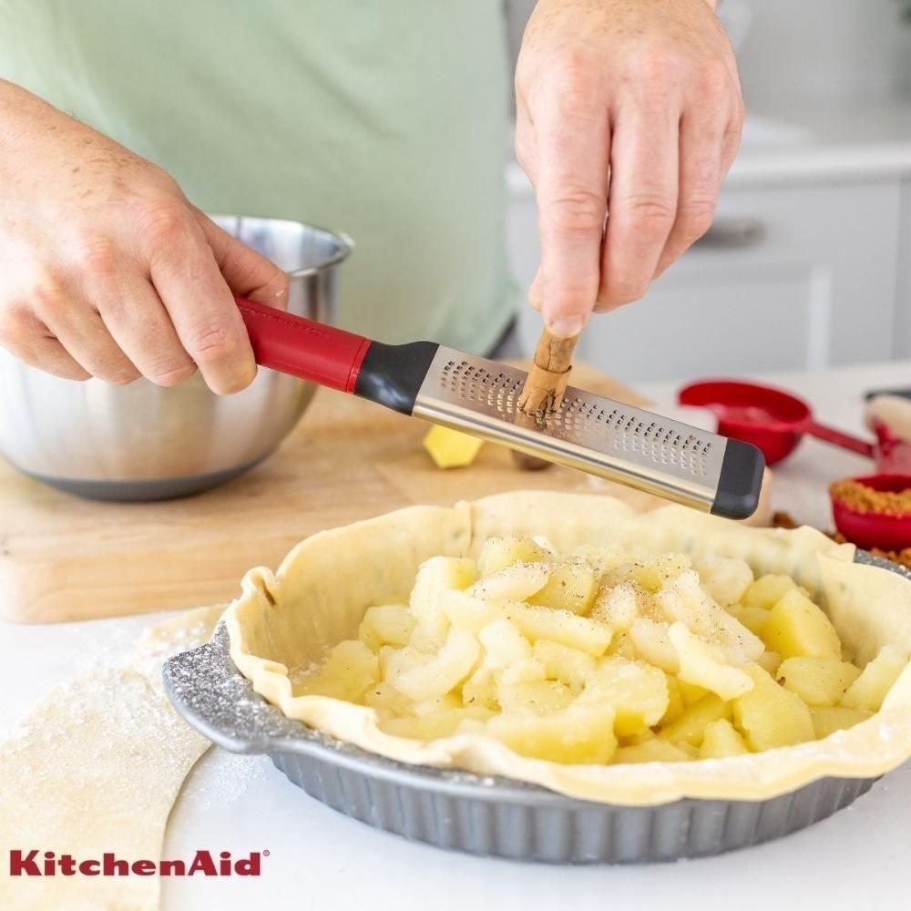 Jogo Ralador Fino E Grosso Queijo Raspas Vermelho Kitchenaid - 3