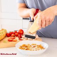 Jogo Ralador Fino E Grosso Queijo Raspas Vermelho Kitchenaid