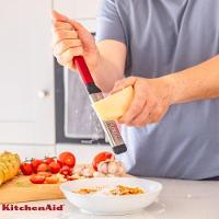 Jogo Ralador Fino E Grosso Queijo Raspas Vermelho Kitchenaid - 6
