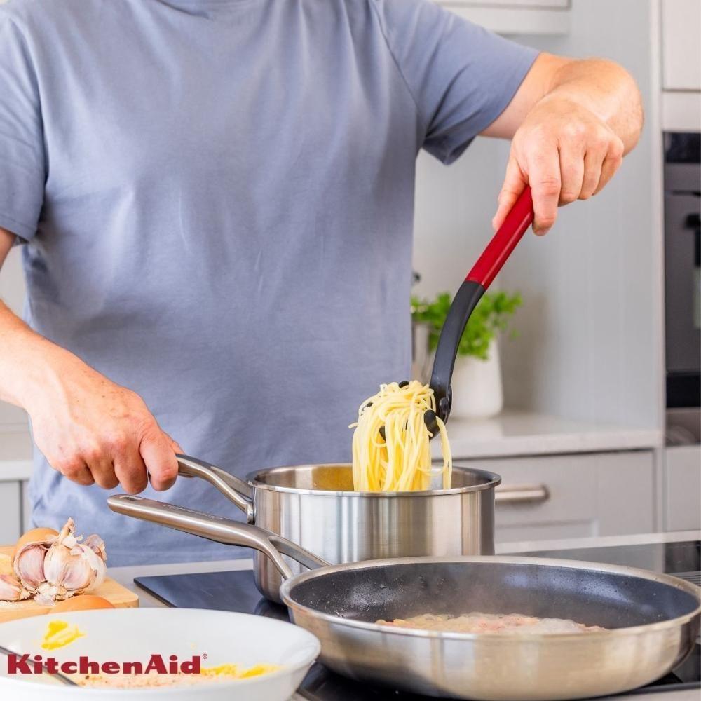 Pegador Colher Massa Macarrão Multiuso Vernelho Kitchenaid - 3
