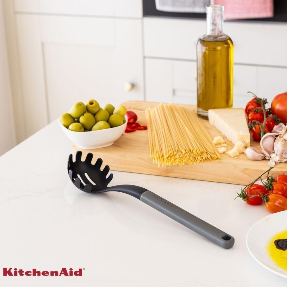 Pegador Colher Para Massa Macarrão Multiuso Cinza Kitchenaid - 2