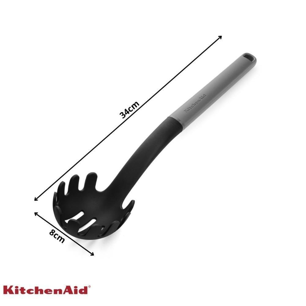 Pegador Colher Para Massa Macarrão Multiuso Cinza Kitchenaid - 4