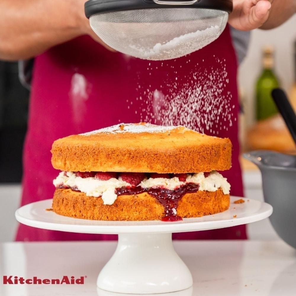 Jogo Peneira E Amassador Batatas Cozinha Preto Kitchenaid - 7