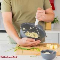 Jogo Peneira E Amassador Batatas Cozinha Branco Kitchenaid - 3