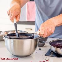 Jogo Peneira E Amassador Batatas Cozinha Branco Kitchenaid - 7