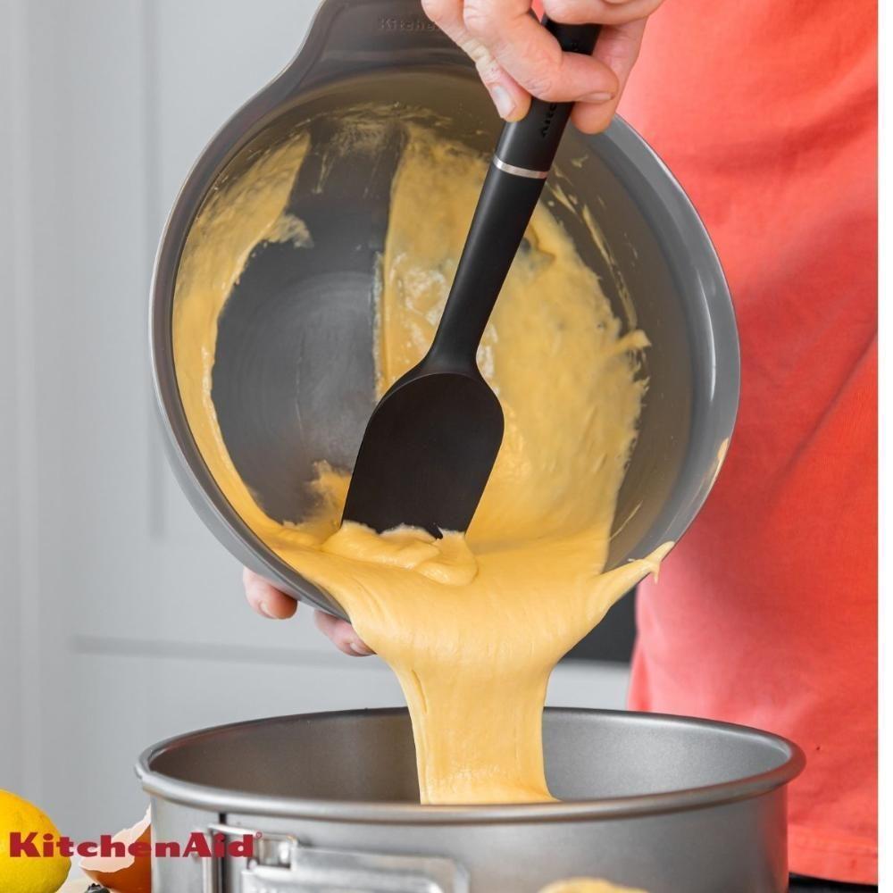 Espátula Clássica Em Silicone Confeitaria Preta Kitchenaid - 5