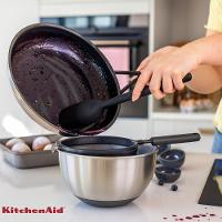 Espátula Clássica Em Silicone Confeitaria Preta Kitchenaid - 3