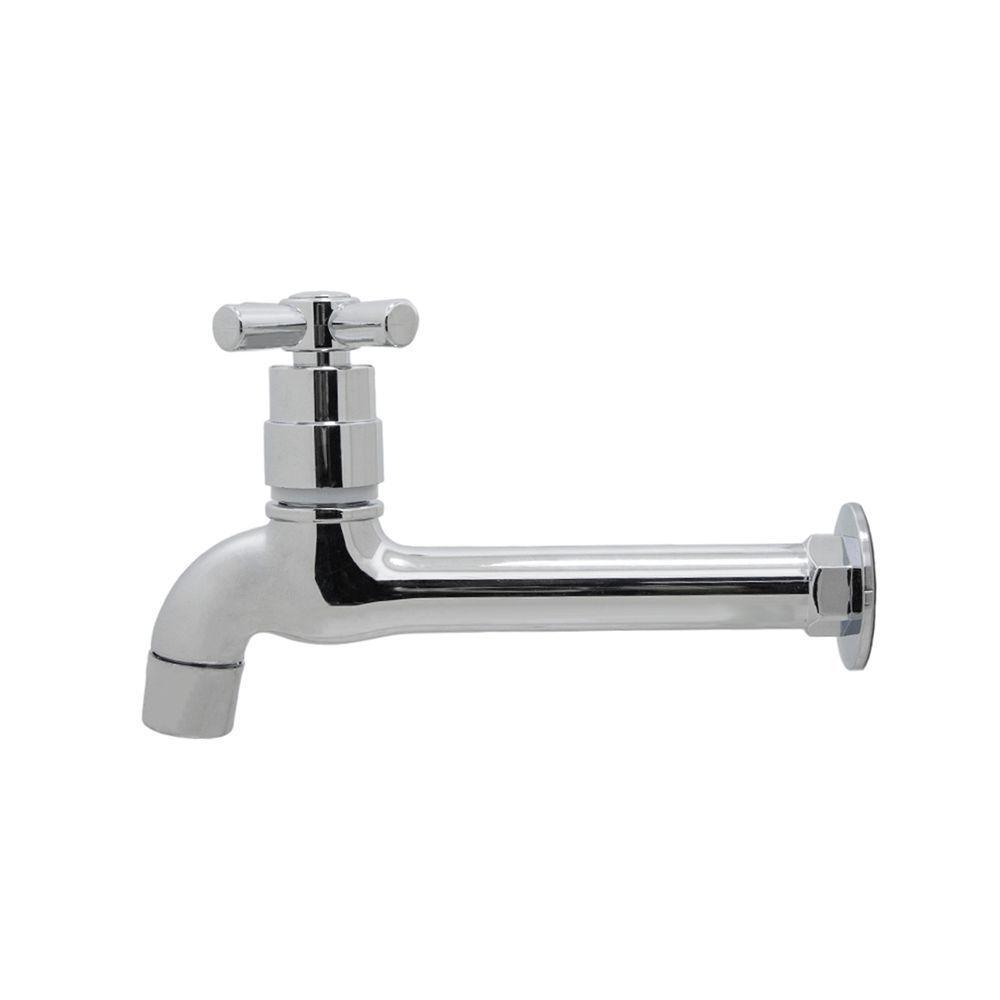 Torneira Pia Tanque Cozinha Parede Arejador Cromado Luxo 1/4 - 5