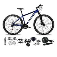 Bicicleta Aro 29 Absolute Nero 5 Shimano Altus 24v Freios Hidráulicos Garfo Com Trava - Azul Tam.15 - 1