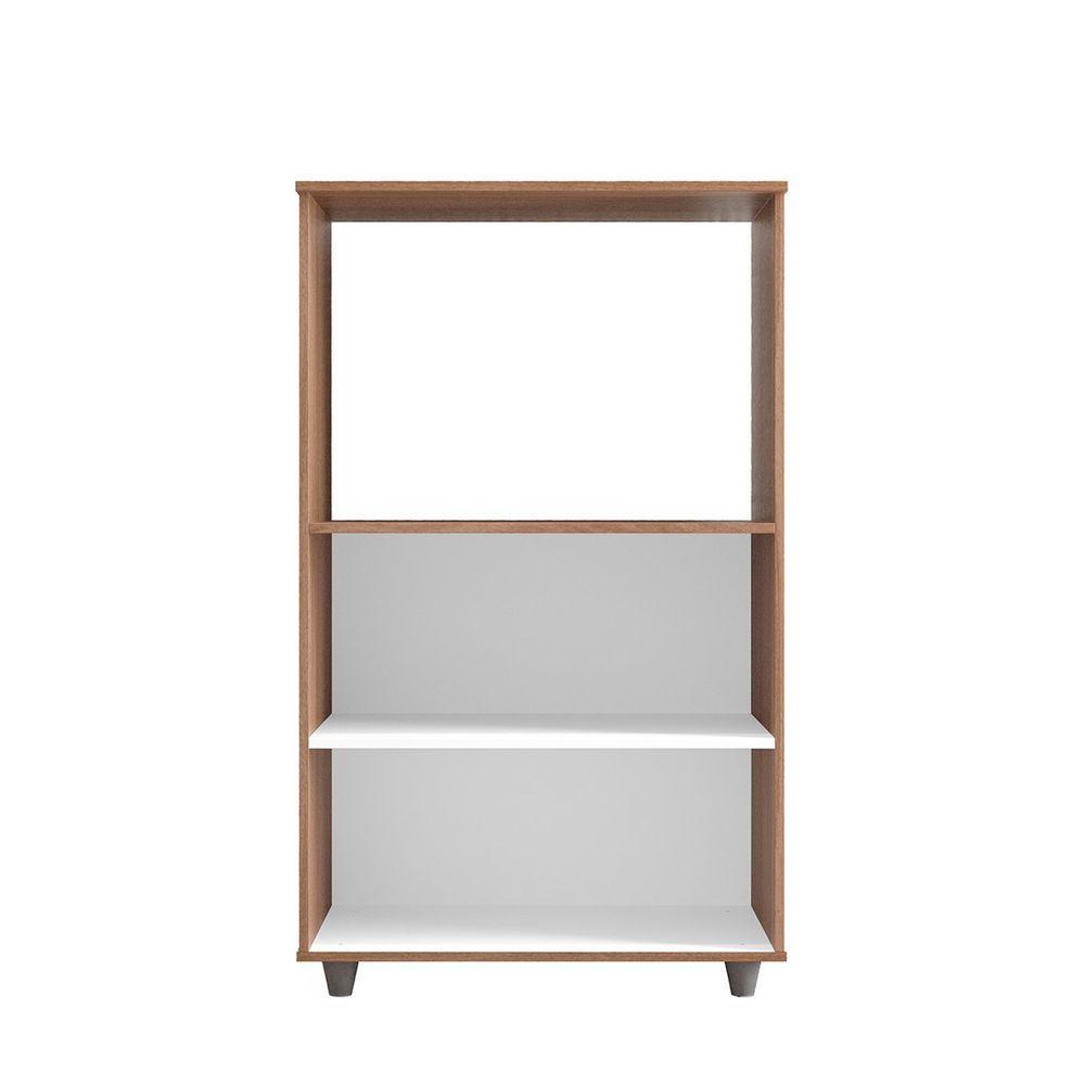 Balcão Multiuso Para Cozinha Micro-ondas 2 Portas Taiane Savana / Off White - 2