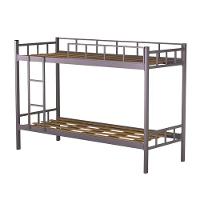 Beliche Reforçada De Aço Com Escada Para Quarto - Cinza - 2