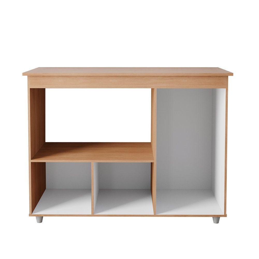 Balcão Multiuso Para Cozinha Micro-ondas 3 Portas Lina Savana / Preto - 2