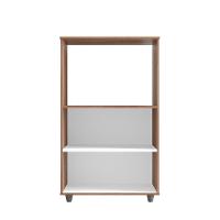 Balcão Multiuso Para Cozinha Micro-ondas 2 Portas Taiane Savana / Preto - 2