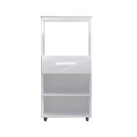 Balcão Multiuso Para Micro-ondas 2 Portas 1 Gaveta Nalu Branco - 2