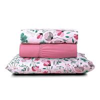 Kit Cobre Leito Solteiro Botanical Micropercal 200 Fios 5 Peças - 2