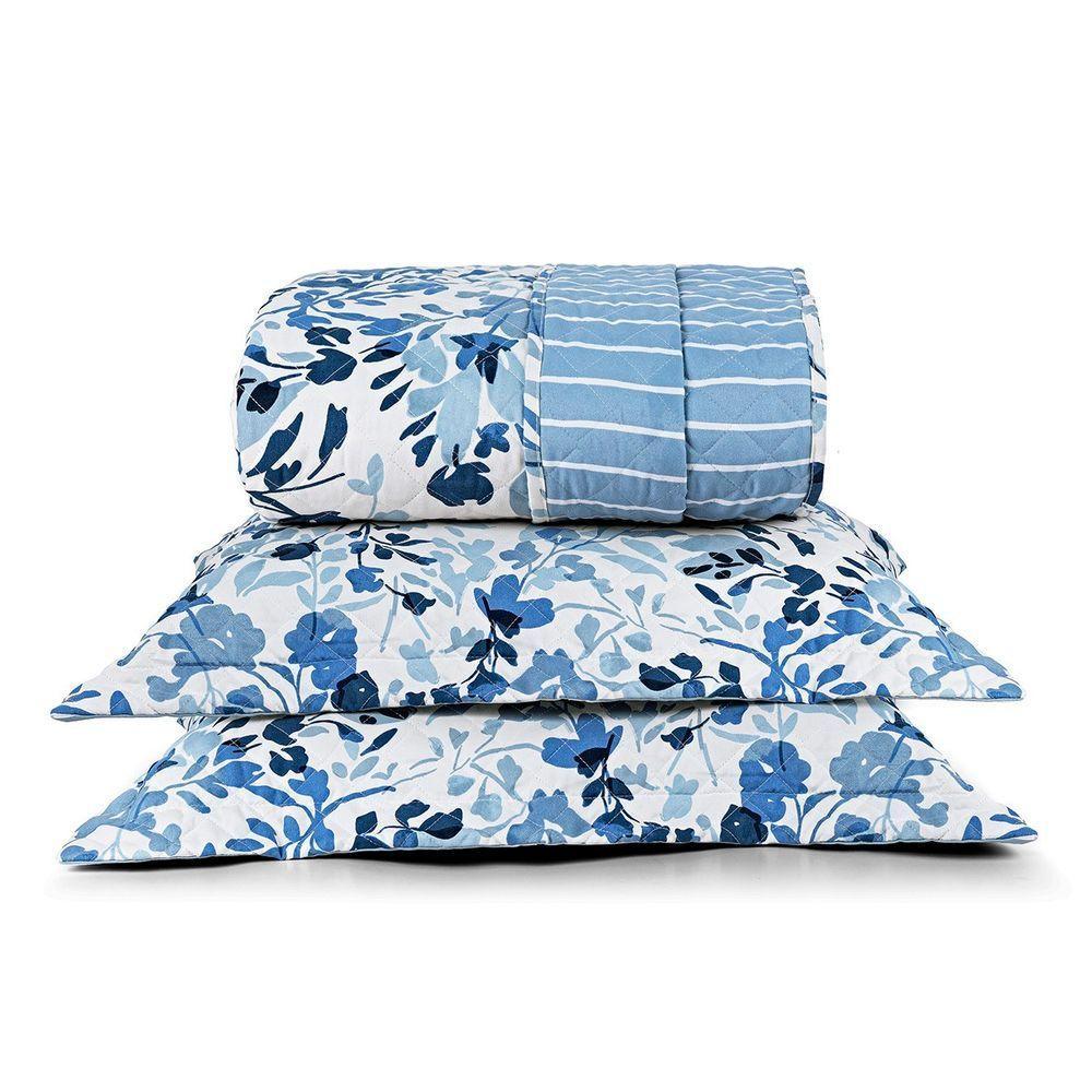 Editar Cobre Leito King Dupla Face Sublime 400 Fios Micropercal Estampa Lolli - 1