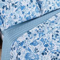 Editar Cobre Leito King Dupla Face Sublime 400 Fios Micropercal Estampa Lolli - 4