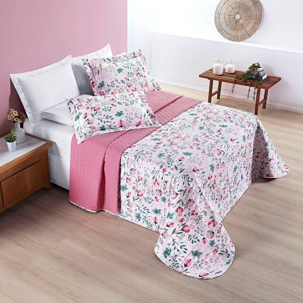 Kit Cobre Leito King Botanical Micropercal 200 Fios 7 Peças - 3